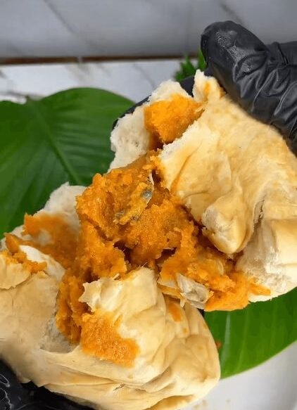 Agege Bread W/Moi Moi